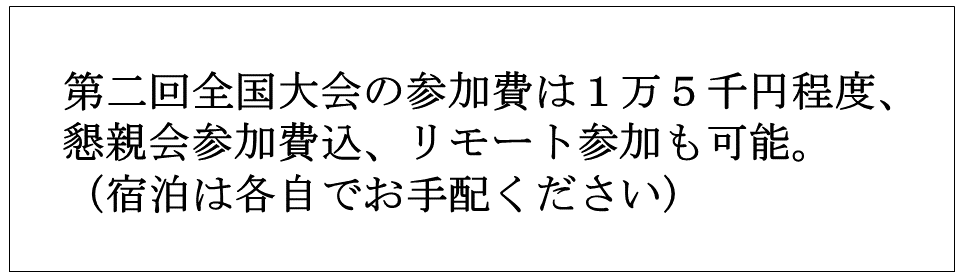 第2回全国大会2